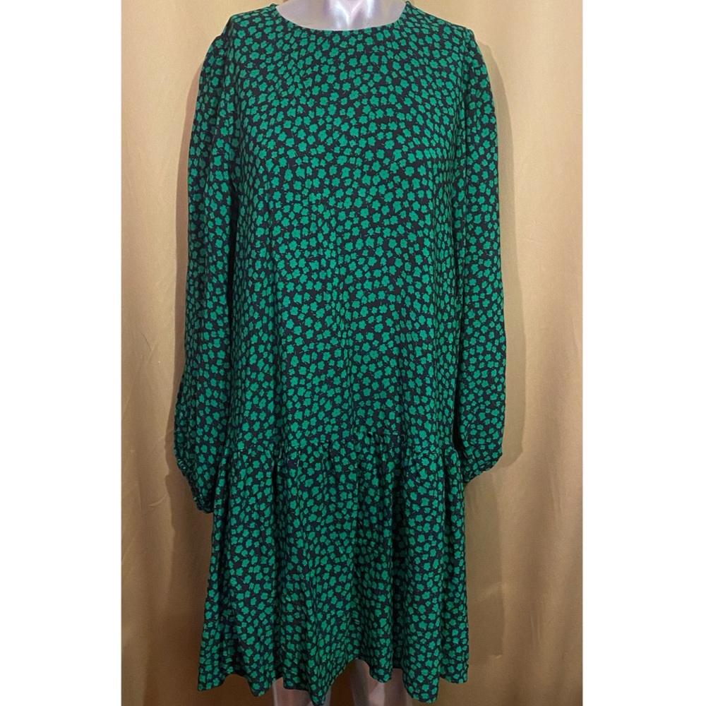 H&M Crêped Short Wide-Cut Dress